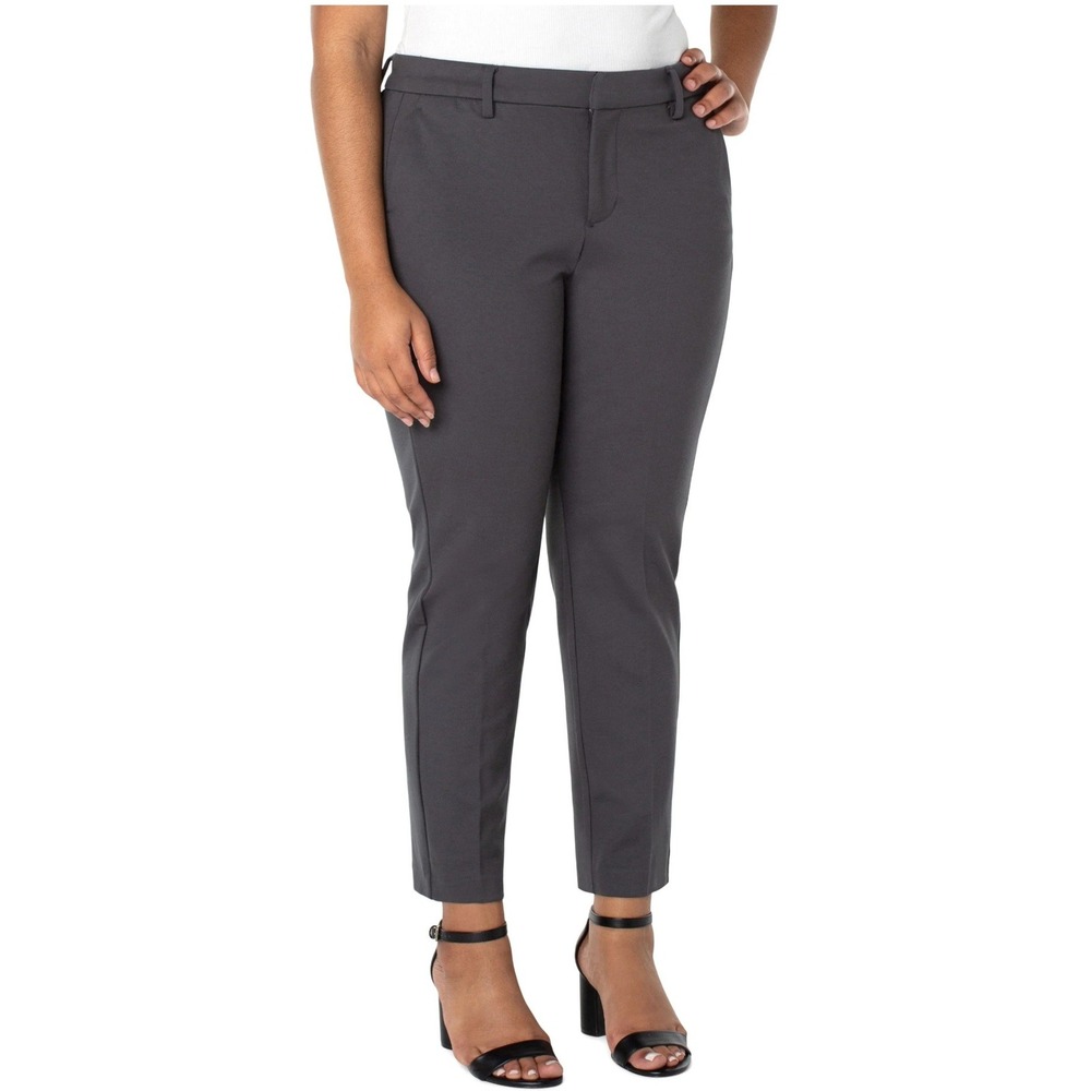 Liverpool Los Angeles Kelsey Trouser Pants DK Grey 20W Office Work Academia‎